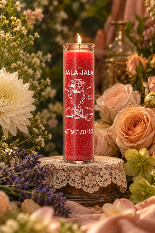 Attract Attract (Jala Jala) 7 Day Candle, Red