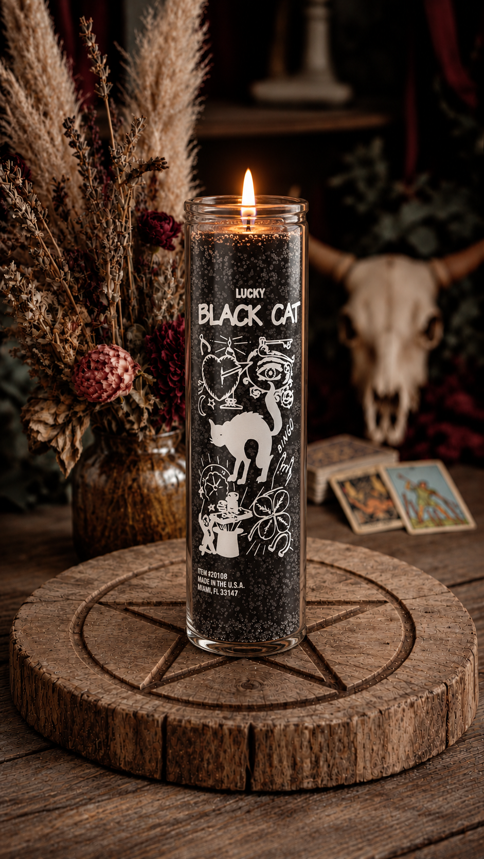 Black Cat (Gato Negro) 7 Day Candle