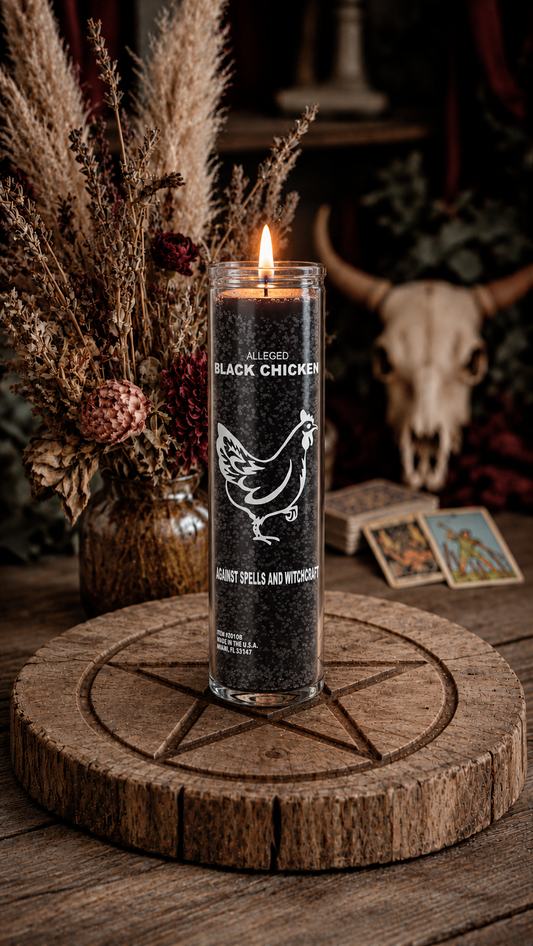 Black Chicken 7 Day Candle