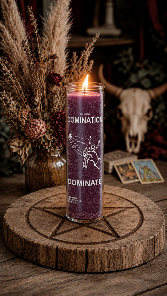 Domination 7 Day Candle, Purple