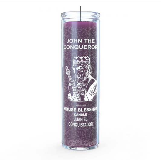 High John The Conqueror 7 Day Candle, Purple
